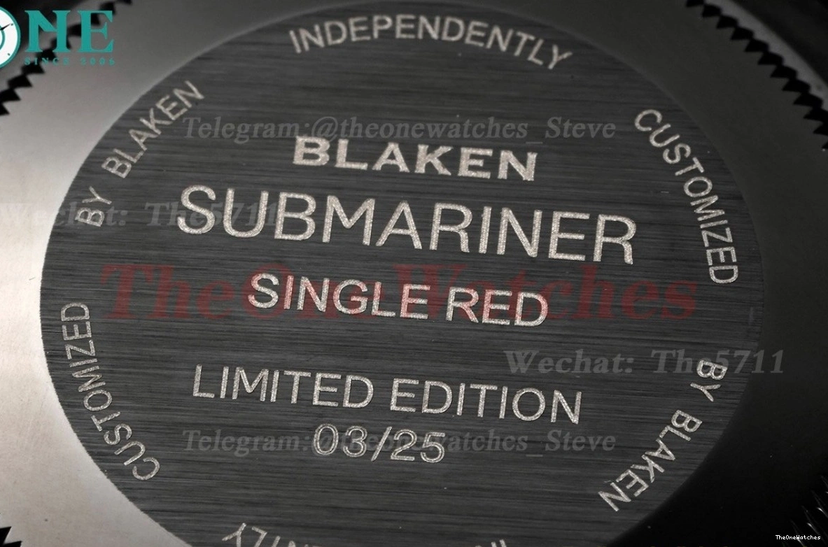 Dot SS Submariner 40mm Black VS3135 DLC V6F Blaken 0416